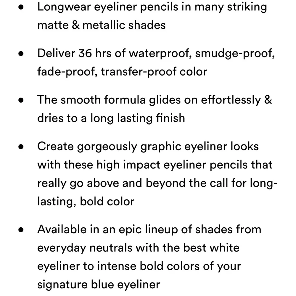 NYX Epic Wear Eyeliner “Aqua”